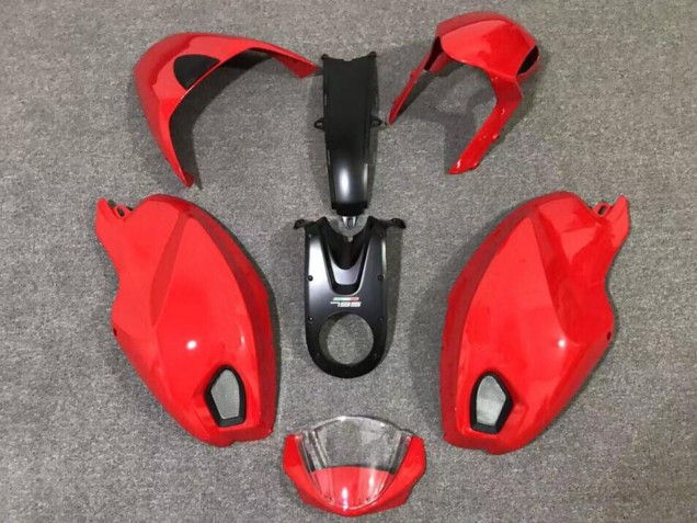Carenados Moto Ducati Monster 696 796 1100 1100S 2008-2012 - Rojo Fábrica