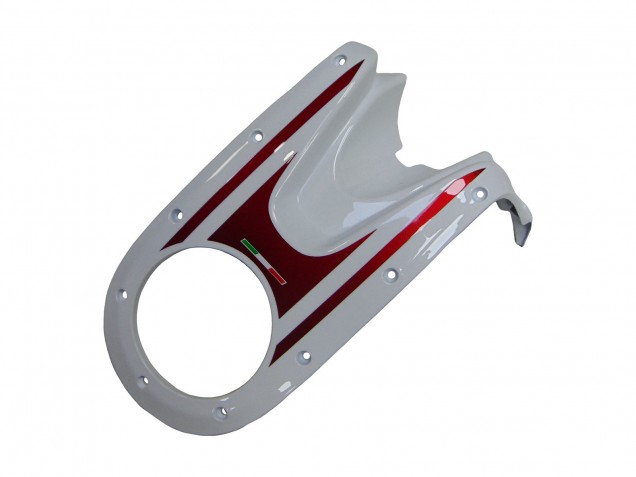 Carenados Moto Ducati Monster 696 796 1100 1100S 2008-2012 - Blanco Rojo Negro Brillante Fábrica