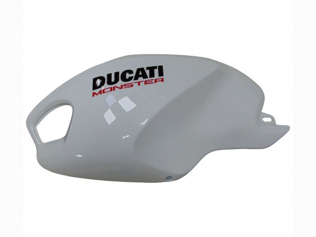 Carenados Moto Ducati Monster 696 796 1100 1100S 2008-2012 - Blanco Rojo Negro Brillante Fábrica