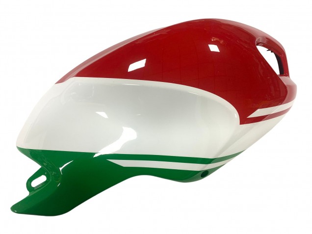 Carenado Moto Ducati Monster 696 796 1100 1100S 2008-2012 - Blanco Rojo Verde Fábrica