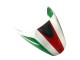 Carenado Moto Ducati Monster 696 796 1100 1100S 2008-2012 - Blanco Rojo Verde Fábrica