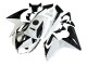 Carenados Moto Honda CBR125R 2002-2006 - Blanco Negro Brillante Fábrica