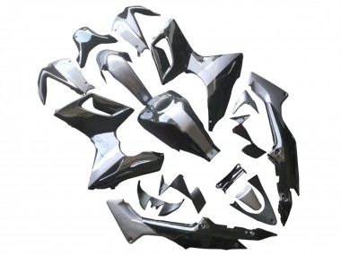 Carenados Moto Honda CBR125R 2002-2006 - Plata Negro Brillante Fábrica