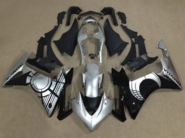 Carenados Moto Honda CBR500R 2013-2015 - Plata Negro Brillante Fábrica