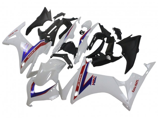 Carenados Moto Honda CBR500R 2013-2015 - Blanco Rojo Azul HRC Fábrica
