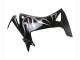 Carenados Moto Honda CBR500R 2013-2015 - Negro Brillante Plata Llama Fábrica