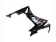 Carenados Moto Honda CBR500R 2013-2015 - Negro Brillante Plata Llama Fábrica