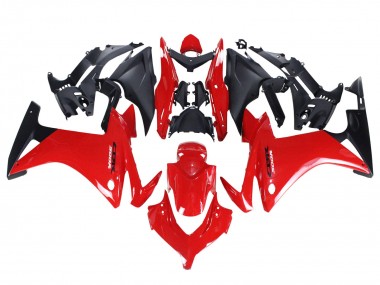 Carenados Moto Honda CBR500R 2013-2015 - Rojo Negro Mate Fábrica
