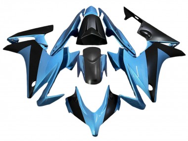 Carenados Moto Honda CBR500R 2013-2015 - Azul Claro Negro Fábrica