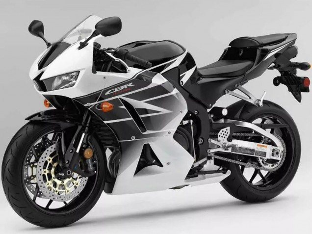 Carenados Moto Honda CBR500R 2013-2015 - Blanco Negro Fábrica