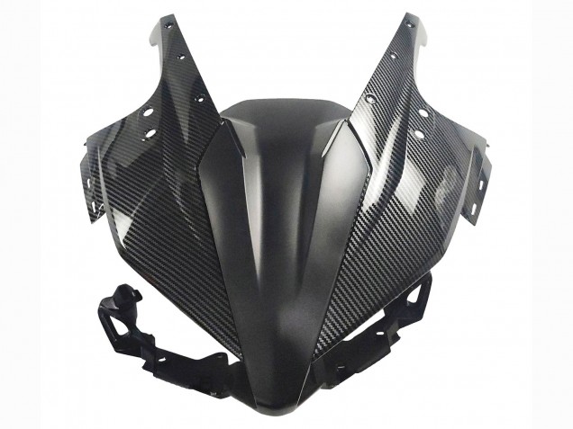 Carenados Moto Honda CBR500R 2016-2018 - Negro FibraCarbono Rojo Fábrica