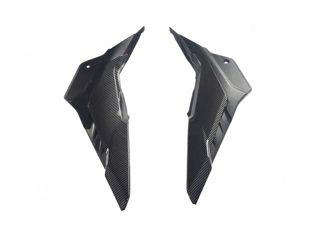 Carenados Moto Honda CBR500R 2016-2018 - Negro FibraCarbono Rojo Fábrica