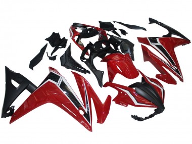 Carenados Moto Honda CBR500R 2016-2018 - Rojo Blanco Negro Mate Fábrica