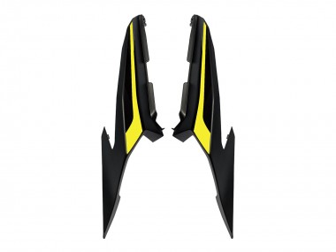 Carenados Moto Honda CBR500R 2022-2023 - Negro Mate Amarillo Fábrica