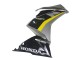 Carenados Moto Honda CBR500R 2022-2023 - Plata Amarillo Negro Brillante Fábrica
