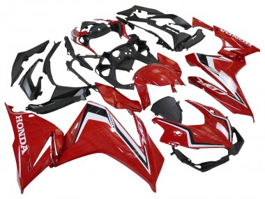 Carenados Moto Honda CBR500R 2022-2023 - Rojo Blanco Negro Fábrica