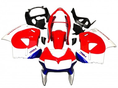Carenados Moto Honda VFR 800 1998-2001 - Blanco Rojo Azul Fábrica