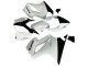 Carenados Moto Honda VFR 800 2002-2013 - Blanco Perla Negro Brillante Calcomanía Fábrica