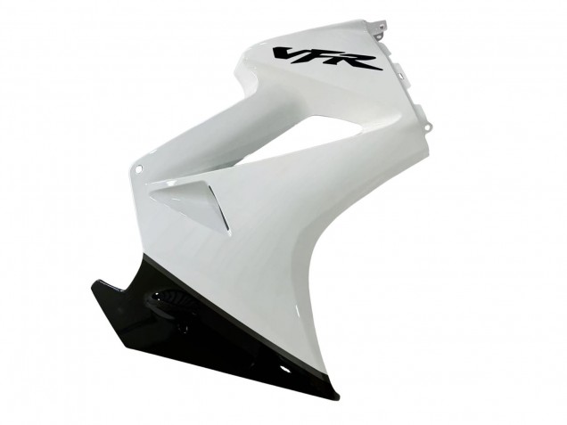 Carenados Moto Honda VFR 800 2002-2013 - Blanco Perla Negro Brillante Calcomanía Fábrica