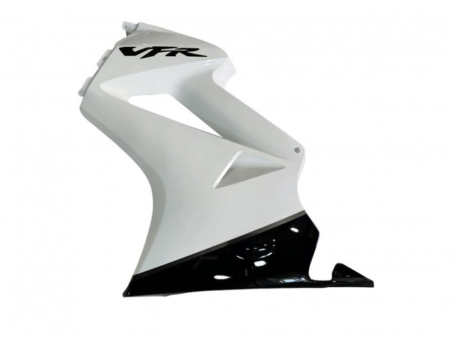 Carenados Moto Honda VFR 800 2002-2013 - Blanco Perla Negro Brillante Calcomanía Fábrica