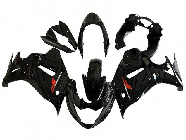 Carenados Moto Suzuki GSX650F 2008-2013 - Negro Brillante Fábrica