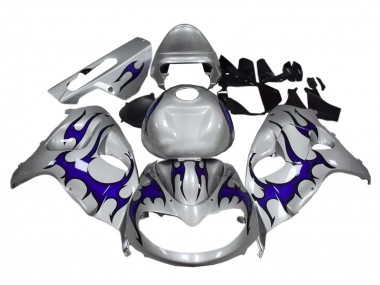 Carenados Moto Suzuki TL1000R 1998-2003 - Plata Azul Fábrica