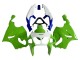 Carenados Moto Kawasaki ZX7R 1996-2003 - Blanco Verde Azul Fábrica