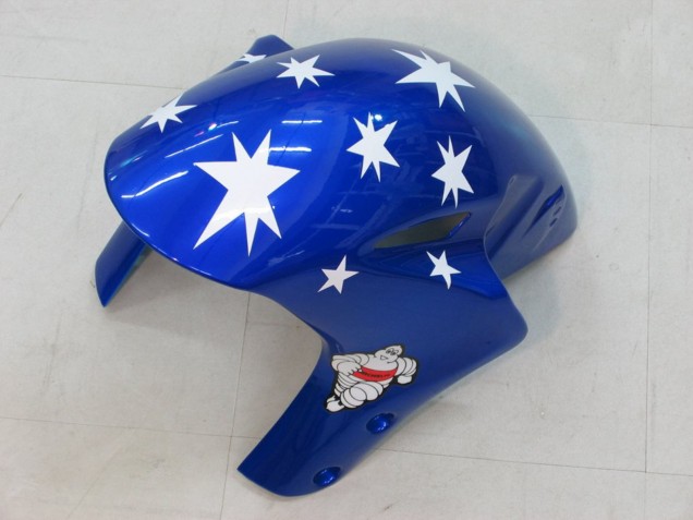 Carenados Moto Honda CBR1000RR 2004-2005 - Blanco Rojo Negro Brillante Azul Estrella Fábrica