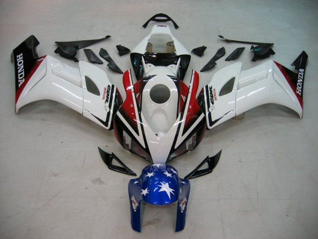 Carenados Moto Honda CBR1000RR 2004-2005 - Blanco Rojo Negro Brillante Azul Estrella Fábrica