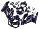 Carenados Moto Honda CBR1000RR 2004-2005 - Negro Brillante Púrpura Raya Fábrica
