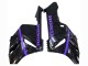 Carenados Moto Honda CBR1000RR 2004-2005 - Negro Brillante Púrpura Raya Fábrica