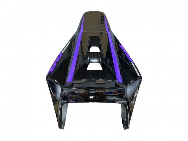 Carenados Moto Honda CBR1000RR 2004-2005 - Negro Brillante Púrpura Raya Fábrica