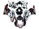 Carenados Moto Honda CBR1000RR 2004-2005 - Plata Negro Brillante Rojo Raya Fábrica
