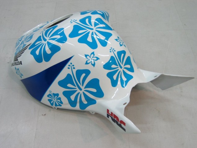 Carenados Moto Honda CBR1000RR 2004-2005 - Blanco Azul Nieve Nastro Azzurro 46 Fábrica