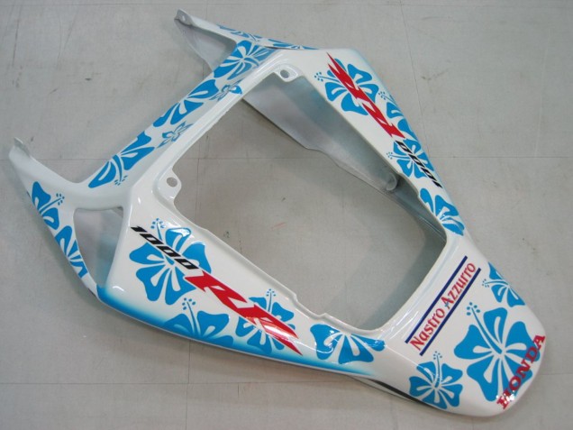 Carenados Moto Honda CBR1000RR 2004-2005 - Blanco Azul Nieve Nastro Azzurro 46 Fábrica