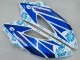 Carenados Moto Honda CBR1000RR 2004-2005 - Blanco Azul Nieve Nastro Azzurro 46 Fábrica