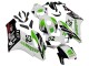 Carenados Moto Honda CBR1000RR 2004-2005 - Blanco Verde Negro Brillante Hannspree 52 Fábrica