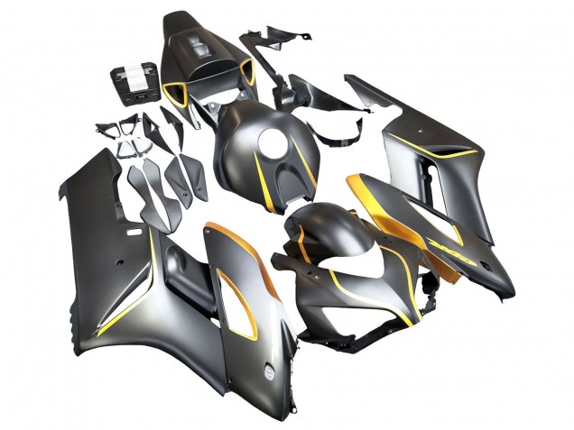 Carenados Moto Honda CBR1000RR 2004-2005 - Gris Mate Oro Fábrica