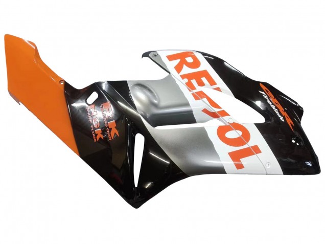 Carenados Moto Honda CBR1000RR 2004-2005 - Naranja Plata Negro Brillante Repsol Fábrica