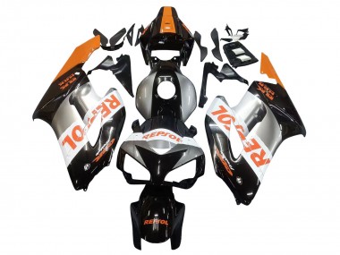 Carenados Moto Honda CBR1000RR 2004-2005 - Naranja Plata Negro Brillante Repsol Fábrica