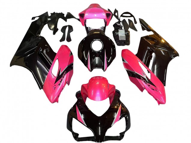 Carenados Moto Honda CBR1000RR 2004-2005 - Rosa Negro Brillante Fábrica