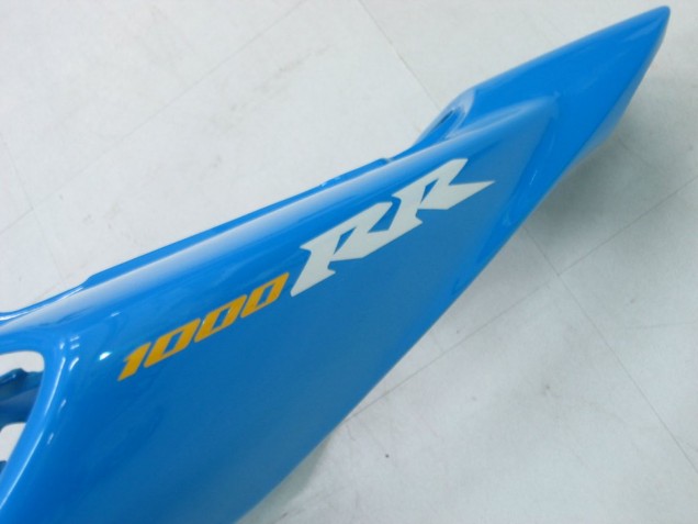 Carenados Moto Honda CBR1000RR 2004-2005 - Azul Amarillo Negro Brillante Fábrica