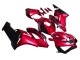 Carenados Moto Honda CBR1000RR 2004-2005 - Rojo Negro Brillante Raya Fábrica