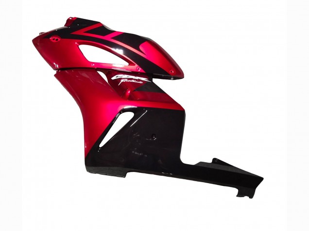 Carenados Moto Honda CBR1000RR 2004-2005 - Rojo Negro Brillante Raya Fábrica
