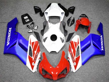Carenado Moto Honda CBR1000RR 2004-2005 - Blanco Rojo Azul Fábrica