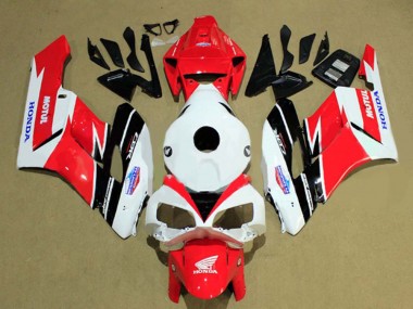 Carenados Moto Honda CBR1000RR 2004-2005 - Blanco Rojo Negro Mate Motul Fábrica