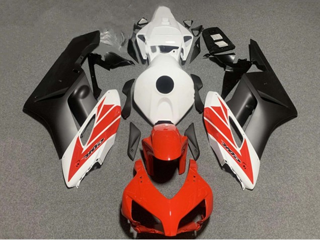 Carenados Moto Honda CBR1000RR 2004-2005 - Blanco Rojo Negro Mate Fábrica