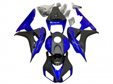 Carenados Moto Honda CBR1000RR 2006-2007 - Azul Negro Mate Fábrica