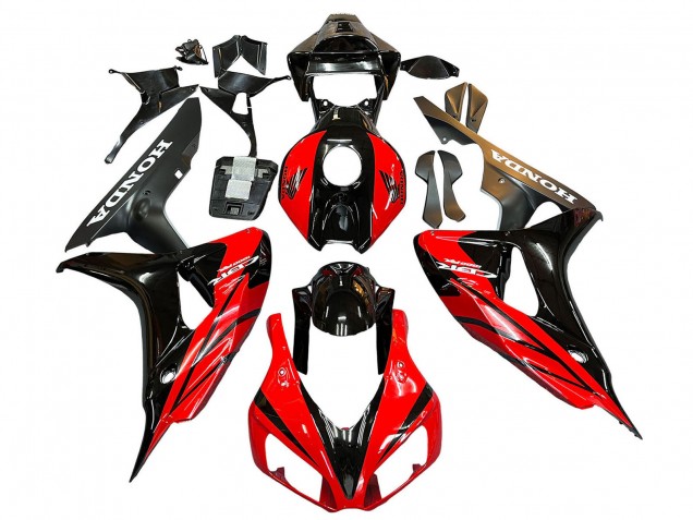 Carenado Moto Honda CBR1000RR 2006-2007 - Azul Negro Brillante Fábrica