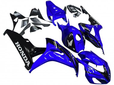 Carenados Moto Honda CBR1000RR 2006-2007 - Azul Negro Brillante Fábrica